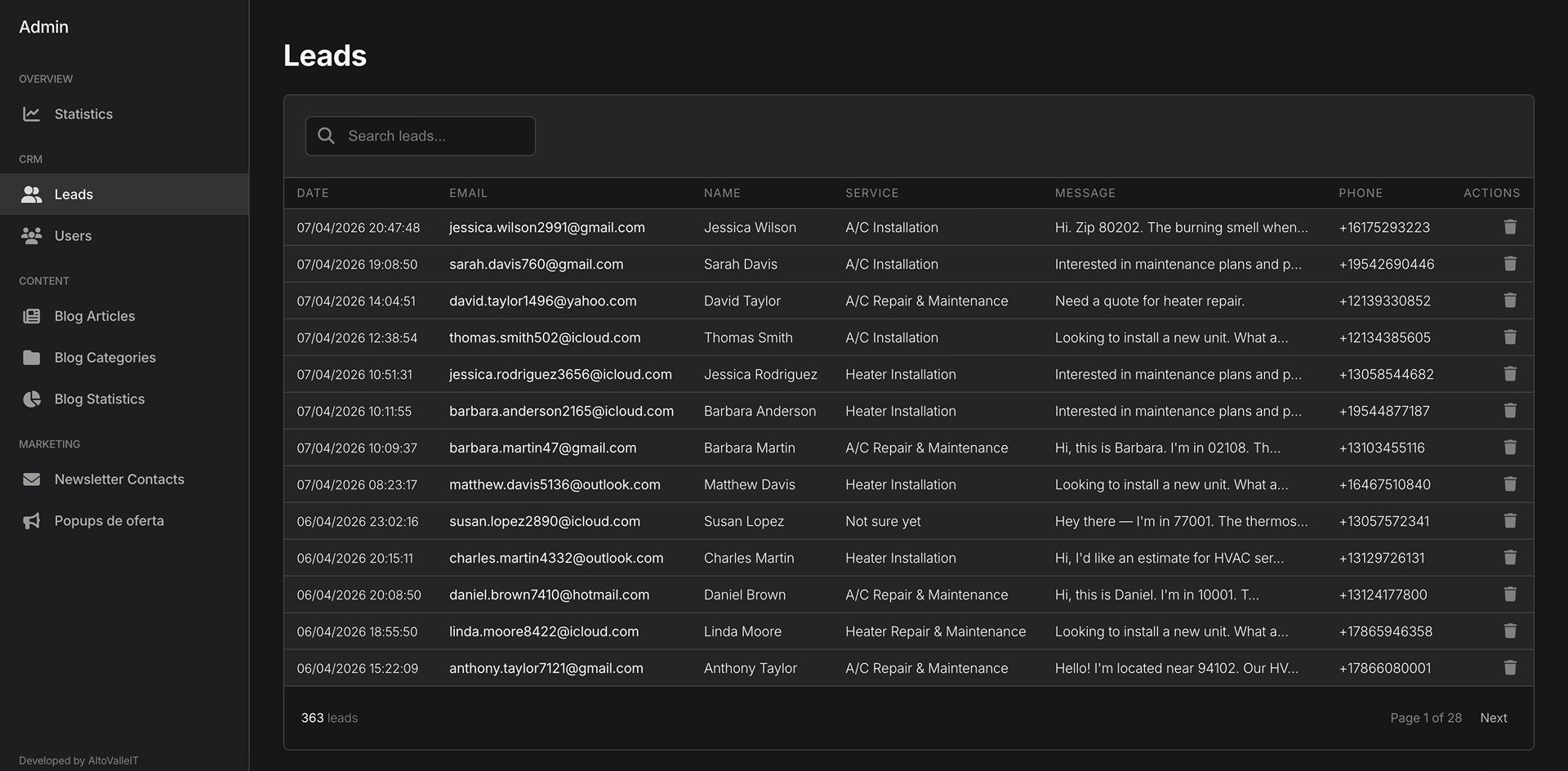 Website preview screenshot